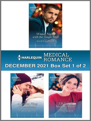 cover image of Harlequin Medical Romance December 2021--Box Set 1 of 2